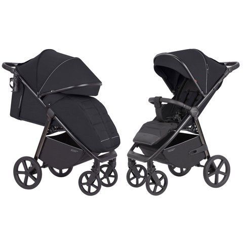 Прогулянкова коляска CARRELLO Bravo CRL-5515 Jet Black 2024 NF CRL-5515 Jet Black NF фото