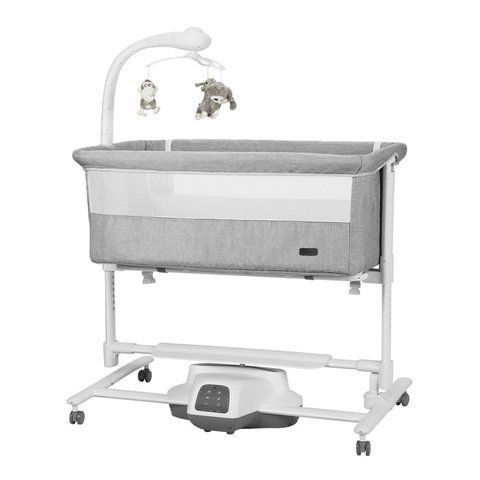 Дитяче ліжечко-гойдалка CARRELLO Bloom CRL-10304 Anchor Grey / CRL-10304 Anchor Grey фото