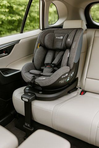 Автокрісло FreeON LOTUS поворотність 360&deg; i-size 40-125 см, сірий 86083 фото