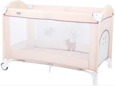 Ліжко-манеж дитяче FreeON Balloon hippo, beige 45821 фото