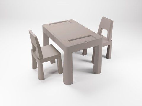 Комплект меблів TEGGI MULTIFUN+2 стільця stone TI-011-177 фото