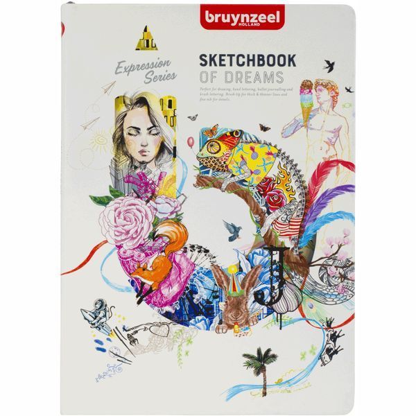 Блокнот Sketch/Notebook 140 г/м2 21×29,7 см 80 л білий Bruynzeel 8712079454661 фото Блокнот Sketch/Notebook 140 г/м2 21×29,7 см 80 л білий Bruynzeel 8712079454661 фото