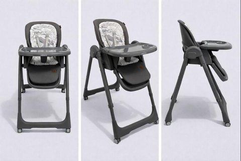 Стілець-гойдалка для годування дитини VELANO Nomi black 45680 фото
