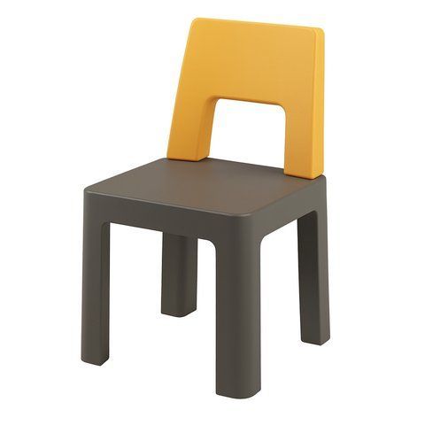 Додатковий стілець до набору TEGGI MULTIFUN large blocks graphite mustard TI-022-172 фото