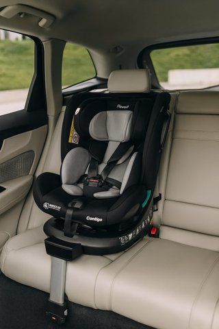Автокрісло CARRELLO Revolt CRL-15805/1 Sky Grey i-Size 40-150см ISOFIX, поворот, опор.стійка CRL-15805/1 Sky Grey фото
