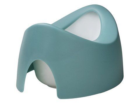 Горщик дитячий TEGGI turquoise-white TI-001-165/103 фото