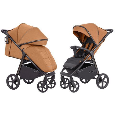 Прогулянкова коляска CARRELLO Bravo CRL-5515 Tango Orange 2024 NF CRL-5515 Tango Orange NF фото
