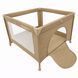 Манеж дитячий квадратний VELANO Cubo beige 46164 фото