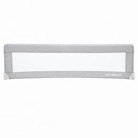 Захисний бортик для ліжка VELANO Wolli, light grey 46167 фото