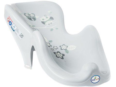 Гірка дитяча для купання антиковзка OWLS grey SO-003-106 фото