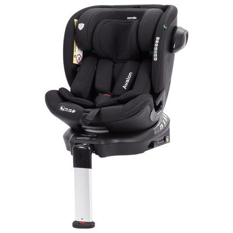 Автокрісло CARRELLO Avalon CRL-8805 Absolute Black i-Size 40-150 см ISOFIX, поворот, опор.стійка CRL-8805 Absolute Black фото
