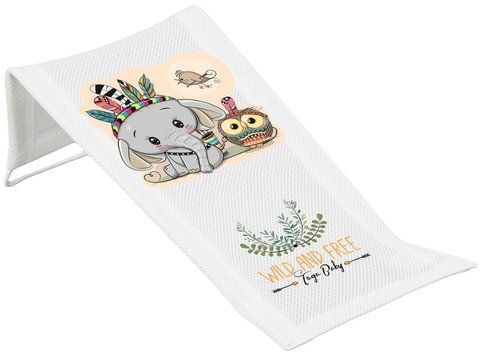 Гірка дитяча для купання WILD&FREE LITTLE ELEPHANT white DZ-026-103-SLONIK фото