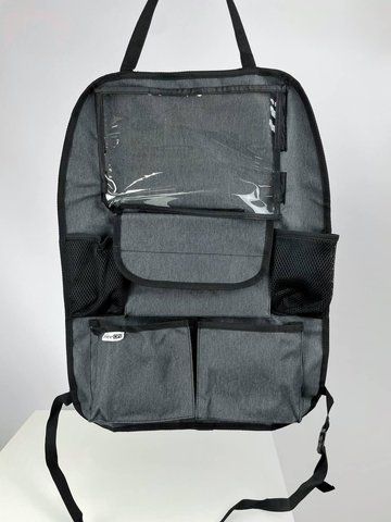 Органайзер для автомобільного сидіння Deluxe FreeON, black 64043 фото