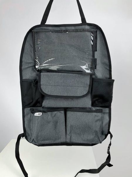 Органайзер для автомобільного сидіння Deluxe FreeON, black 64043 фото Органайзер для автомобільного сидіння Deluxe FreeON, black 64043 фото
